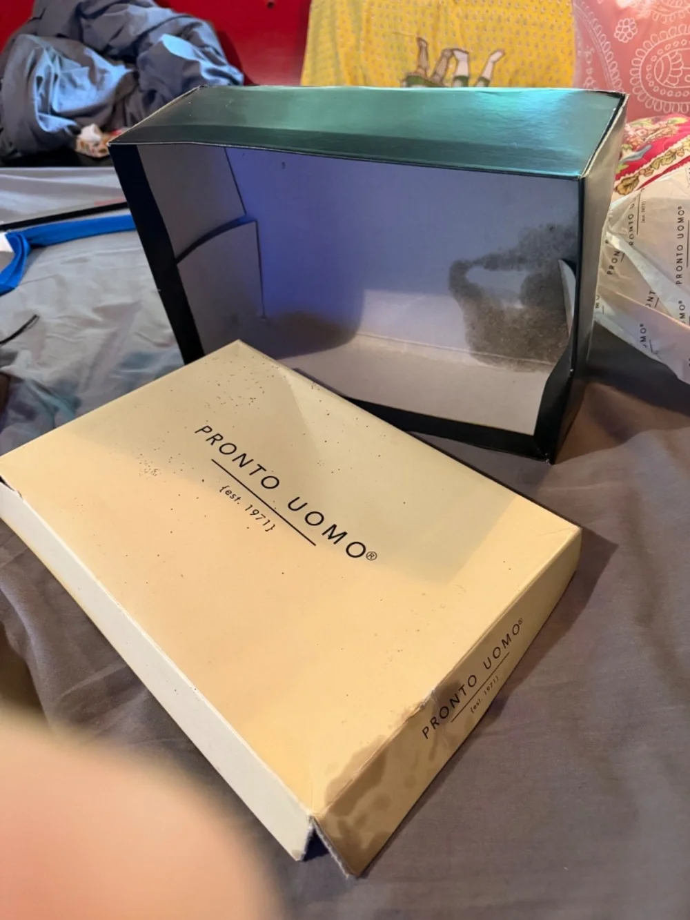 Pronto Uomo Men’s Dress Shoes New in Rough Box